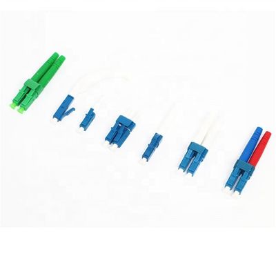 品質  Multimode LC Fiber Optic Connector With PC UPC APC Polishing Fiber Ferrule 工場