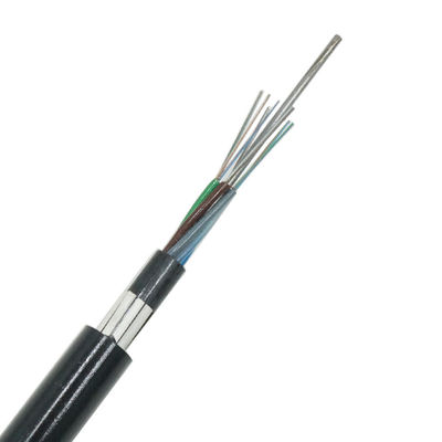 空気ガラスは24の中心繊維ケーブルGYFTY73のタイプOEM ODMにまいはだを詰める