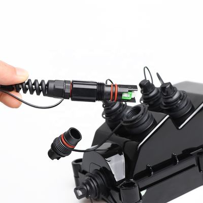SCの速いコネクターのための耐久の補強されたFTTHの解決のアダプター