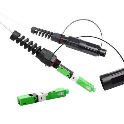 FTTXシステムのためのOptiTapの補強された屋外の防水コネクター