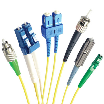 3mm繊維ケーブルのSC UPC - SC APCの単信単一モード9/125 --をパッチ・コード