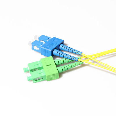 電気繊維光学のパッチ・コードSC APCへのSC UPC 3はメーターで計る