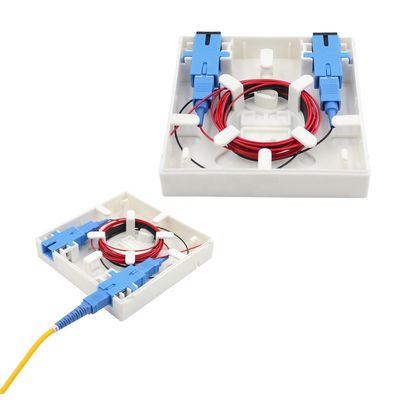 2 FTTH FTTB FTTXネットワークのための中心の繊維光学の端子箱86のタイプ