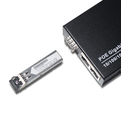 FTTH FTTB FTTXネットワークのためのSFP LC繊維のイーサネット媒体のコンバーター20km