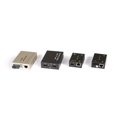 速いギガビットの繊維光学媒体のコンバーターSFP LC SC 100M 1000M