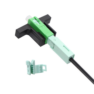Lc Fc Sc Apc Upc Conectoresの繊維光学分の速いワイヤーScupc速いConectorのコネクター