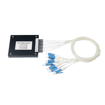 WDMのネットワーク システムのための1X2 FWDM DWDMの繊維光学のディバイダー3の港100G 200G