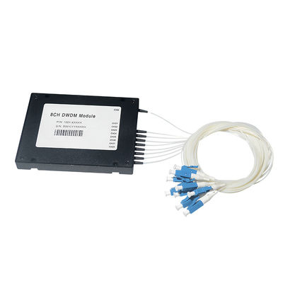 WDMのネットワーク システムのための1X2 FWDM DWDMの繊維光学のディバイダー3の港100G 200G