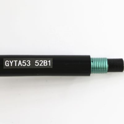 GYTA53 PEの外装APLの鋼線との屋外の光ファイバーケーブル12の中心