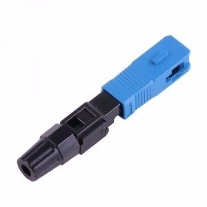 前に設置済みFTTX SCの繊維光学の速いコネクター多重モードのSignlemode 50/125 9/125