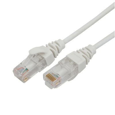 カスタマイズされたCat6Aのイーサネット パッチ ケーブル、S FTPの5m 1mの長さの細いパッチ・コード