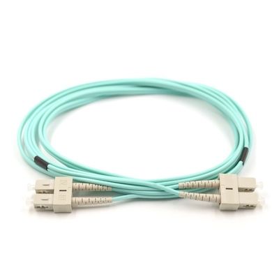 OM3 ファイバーケーブルアセンブリ ファイバーオプティックジャンパーまたはパッチコード 5.0mm